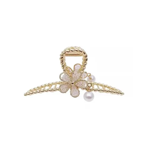 Water Jade Pearl Hair Clips Women's