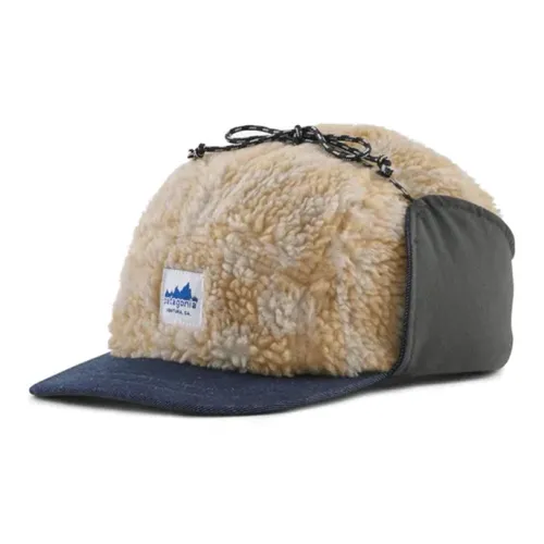 Patagonia Flannel Trapper Hats Unisex Brown