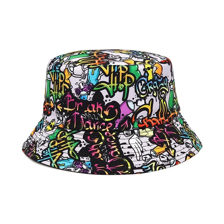SLEEPYWALK Cotton Bucket Hats Unisex-2