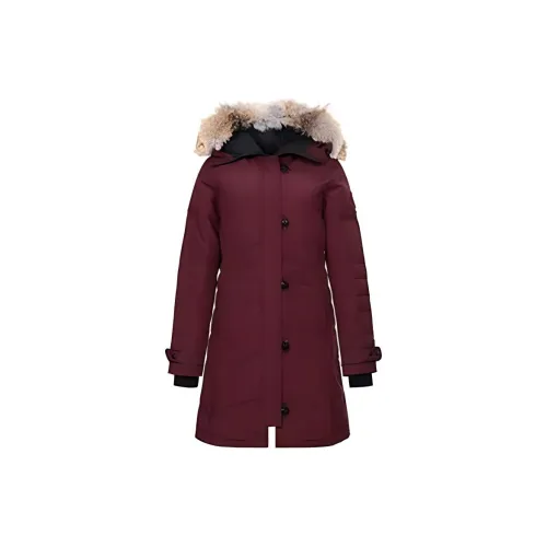 Canada Goose Lorette Series Down Jackets Women's Berry Red