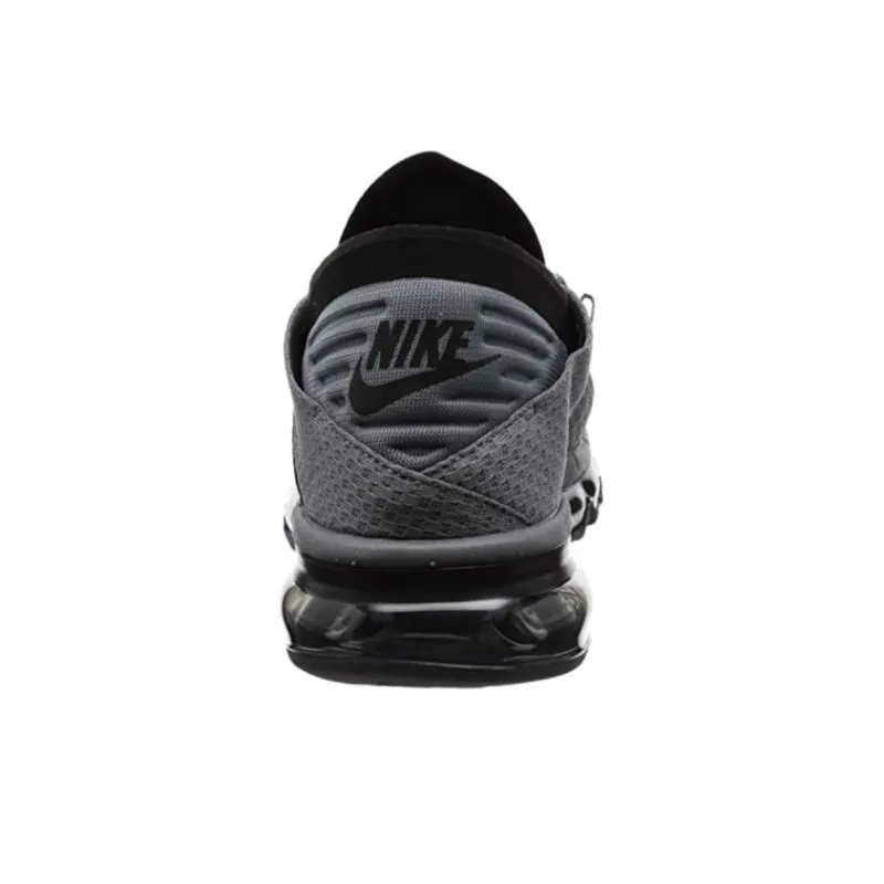 Nike Air Max Flair 'Cool Grey Solar Red'-4