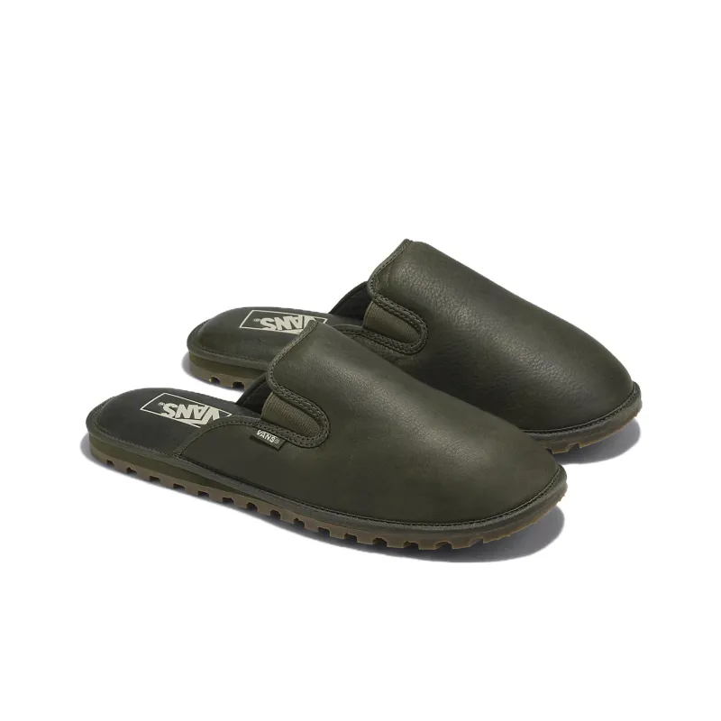Vans Mountain Mule Vansguard Leather Shoes 'Green'-1