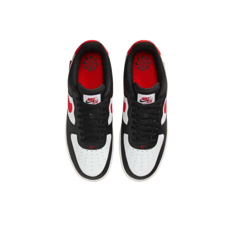 Nike Air Force 1 Low '07 Next Nature Black White University Red-3