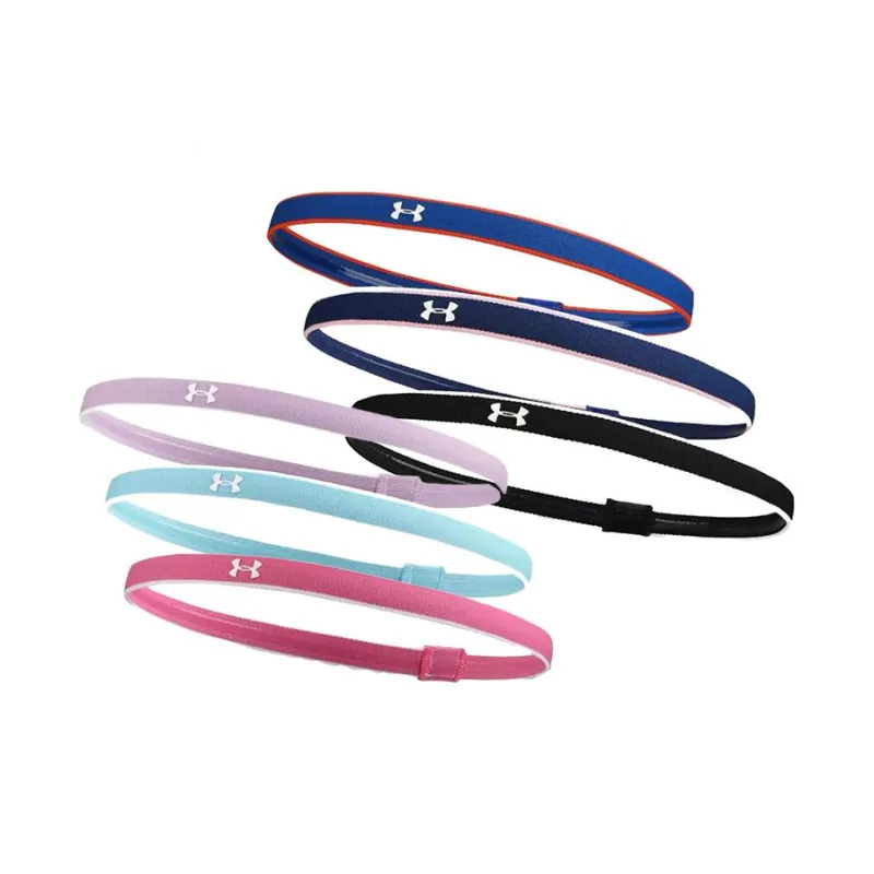Under Armour Sweatbands Elastic 3 Pack, Multicolor Combination Unisex-7