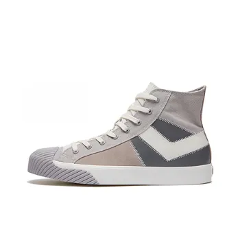 Pony Shooter High Canvas Shoes Grey