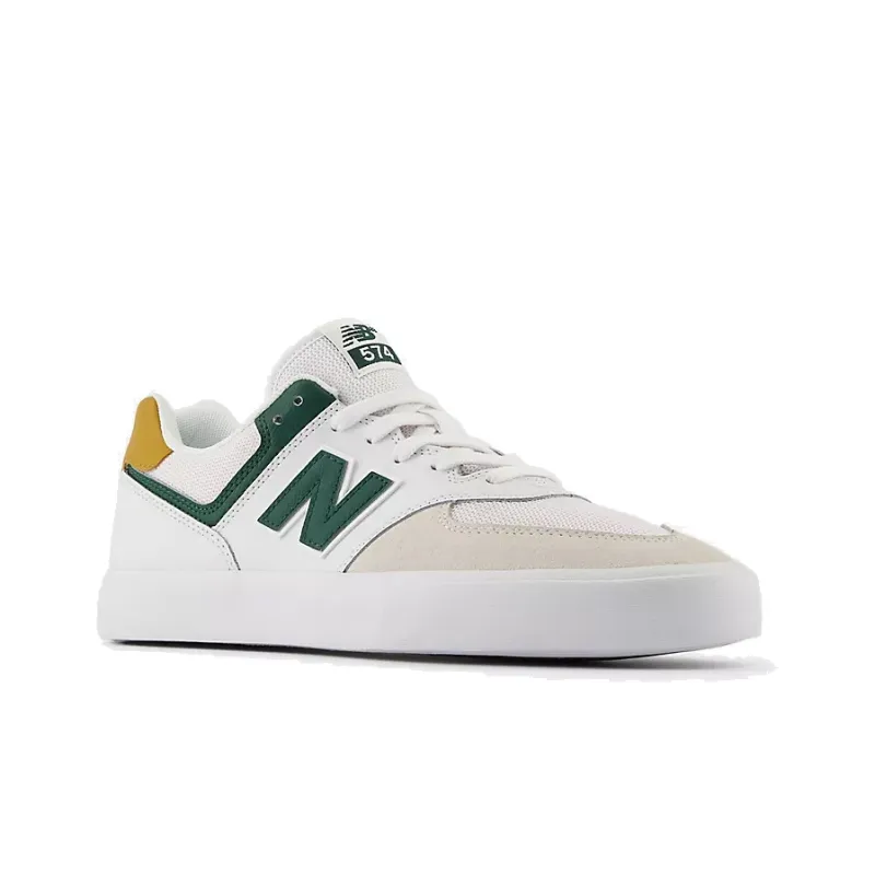 New Balance 574 Vulc 'White Nightwatch Green'-2