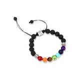 Vine Round Bead Ring Bracelet