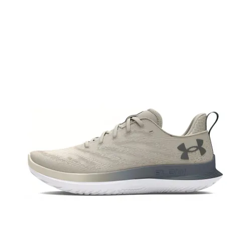 Under Armour Flow Velociti 3 Cushioning Anti Slip And Wear Resistant Low Top Training Running Shoes Men's Gray