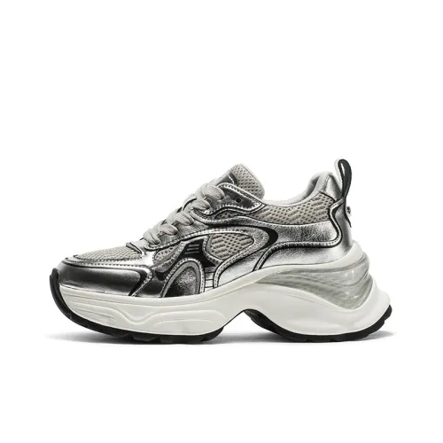 Coup De Foudre Cushioning Breathable Low Top Chunky Sneakers Women's