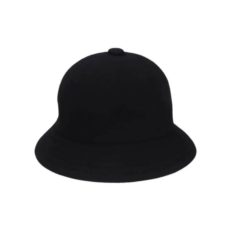 KANGOL Wool Acrylic Bucket Hats Unisex Black-2