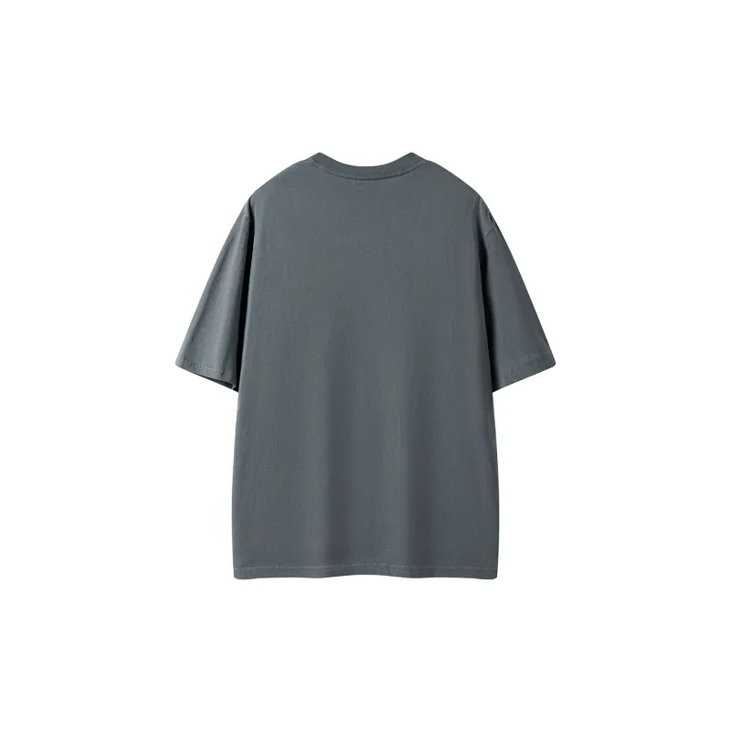 D&W T Shirts Unisex Dark Gray-1