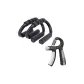 S-Line Push-Up Stands Black (1 Pair)+5-60kg Black Rubber-Coated Counting Hand Grippers