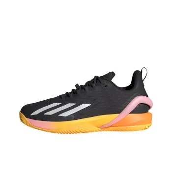 Adidas Adizero Cybersonic Abrasion Resistant Slip Resistant Low Top Tennis Shoes Men's Black