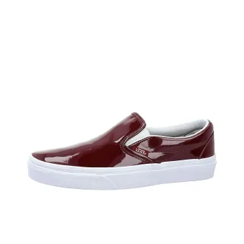 Vans Slip On Low Tops Casual Skateboarding Shoes Red