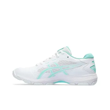 Asics Gel-Netburner Academy 9 Anti-Slip Wear-Resistant Low-Top Training Shoes Women's White Green