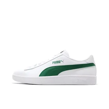 PUMA Smash V2 L Adp Anti-Slip Wear-Resistant Low-Top Skateboard Shoes Men's White Green