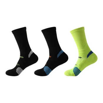 Caramella Basketball Socks Men's 3 Pack Mixed Color