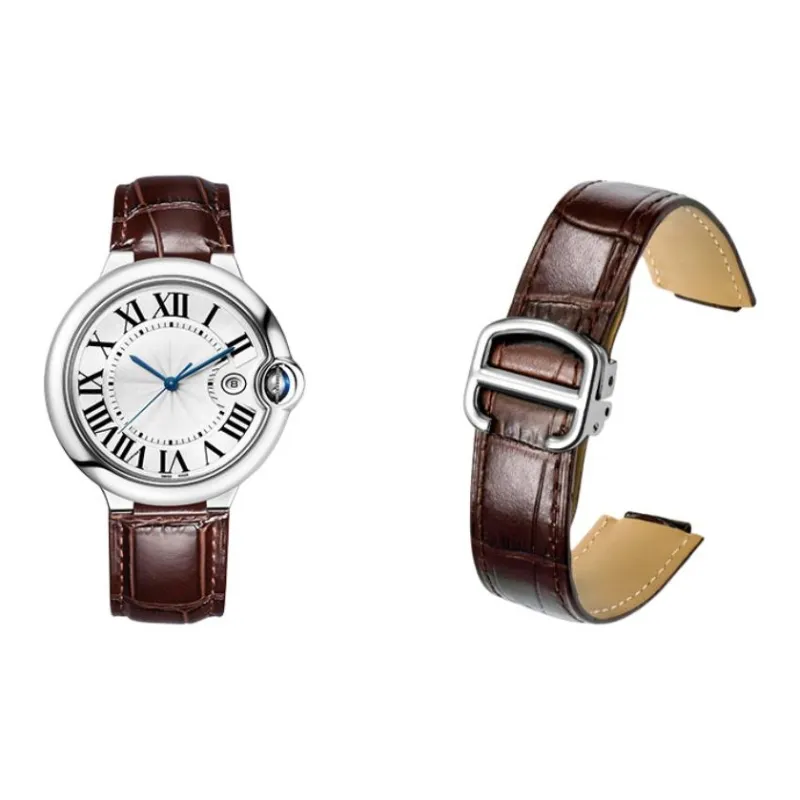 FZRT Cartier Compatibility Watch Band Cowhide Leather Material-2