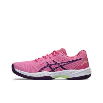 Asics Gel Game 9 Anti Slip Wear Resistant Low Top Casual Running Shoes Women's Pink Purple