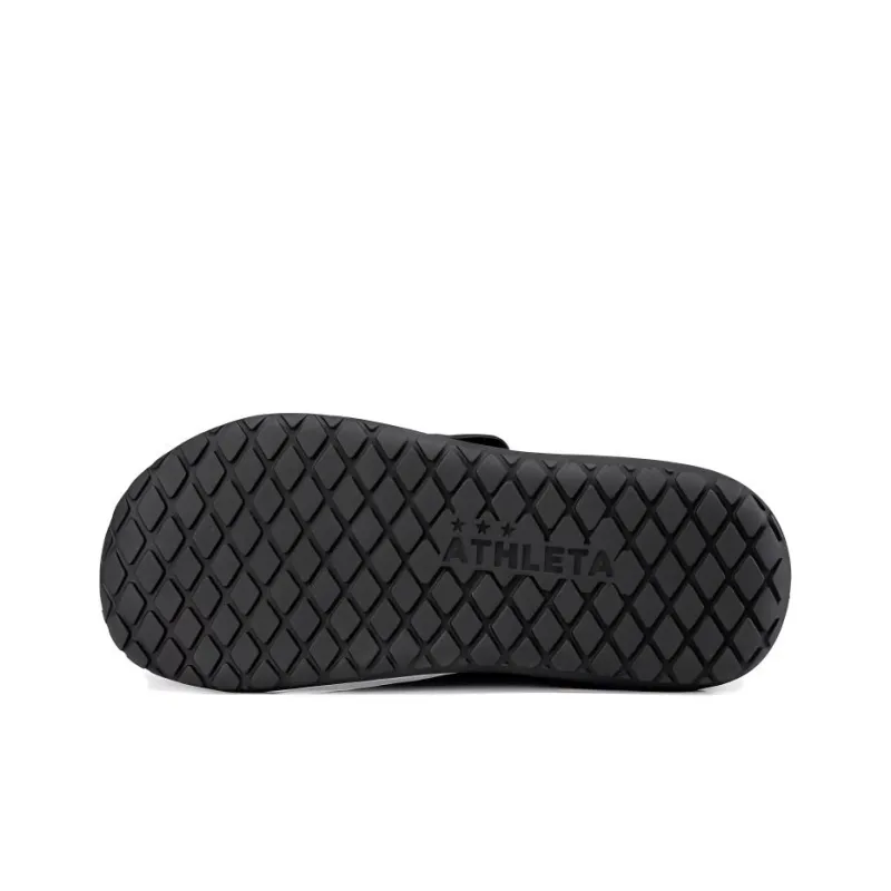 ATHLETA Cushioned Slip Resistant Abrasion Resistant Low Top Casual Shoes Men's Black-4