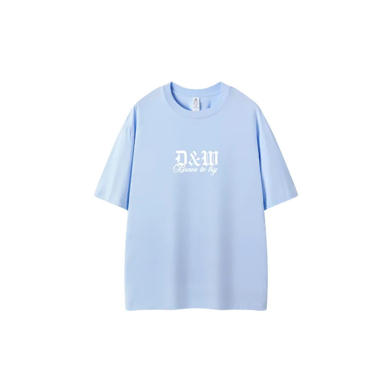 D&W T Shirts Unisex Sky Blue-1