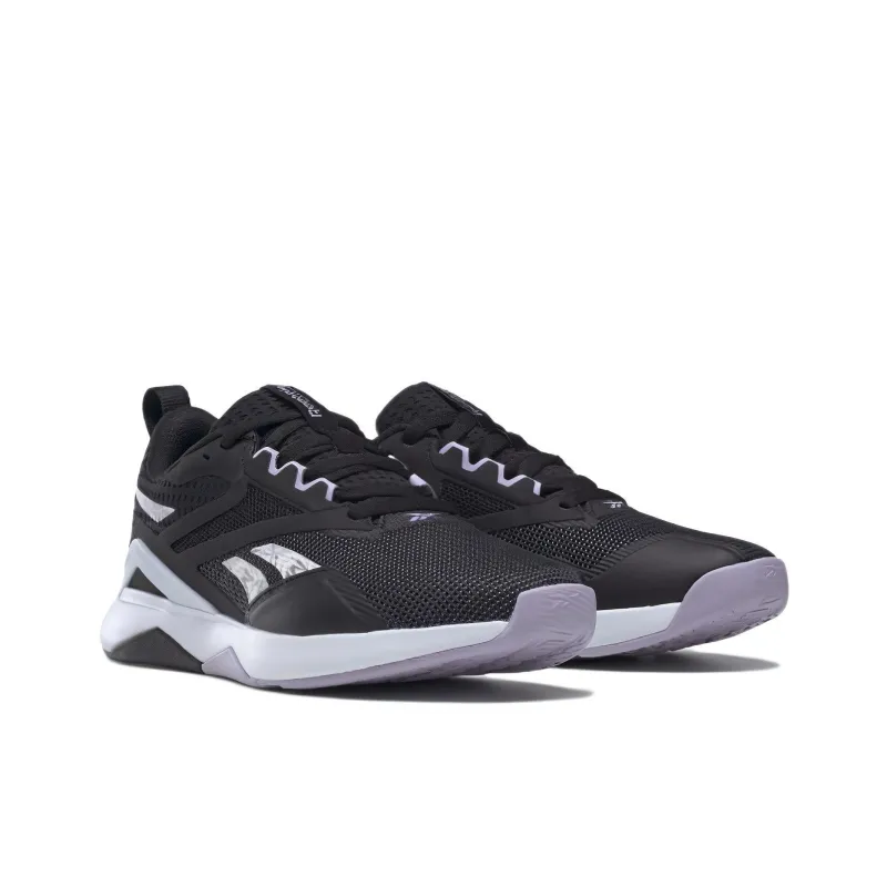 Reebok Women's Nanoflex Tr 2.0 'Black Purple Oasis' Women's-2