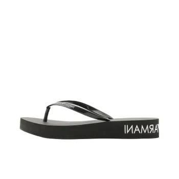 EMPORIO ARMANI Quiet Flip Flops Women's Black