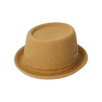 KANGOL Wool Bucket Hats Unisex Camel