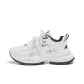 White/Dark Blue (with Strap)