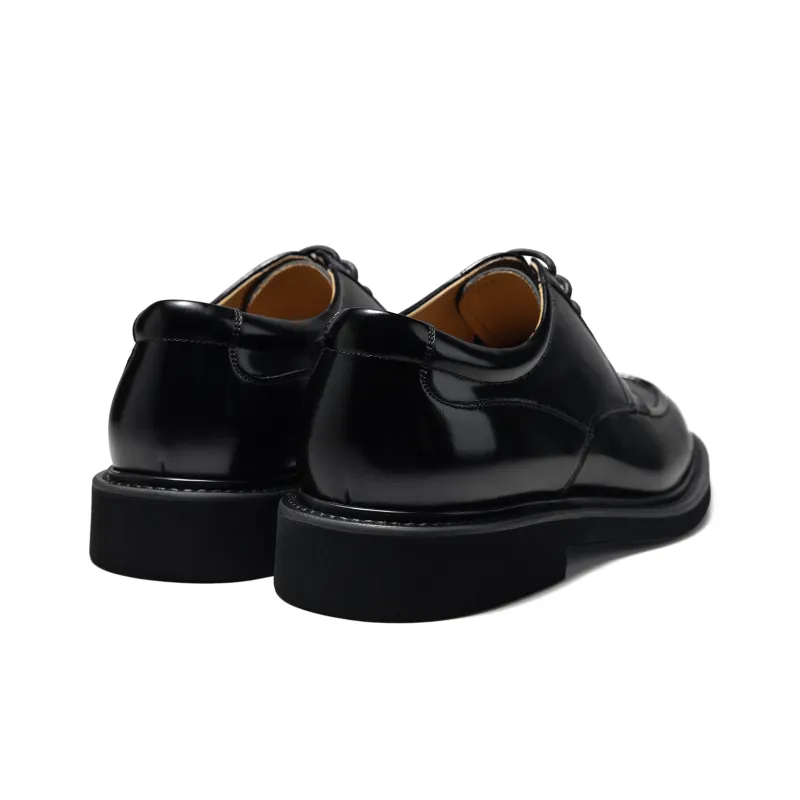 THOM WILLS Business Casual Derby Shoes Dress Shoes Men's Black-3