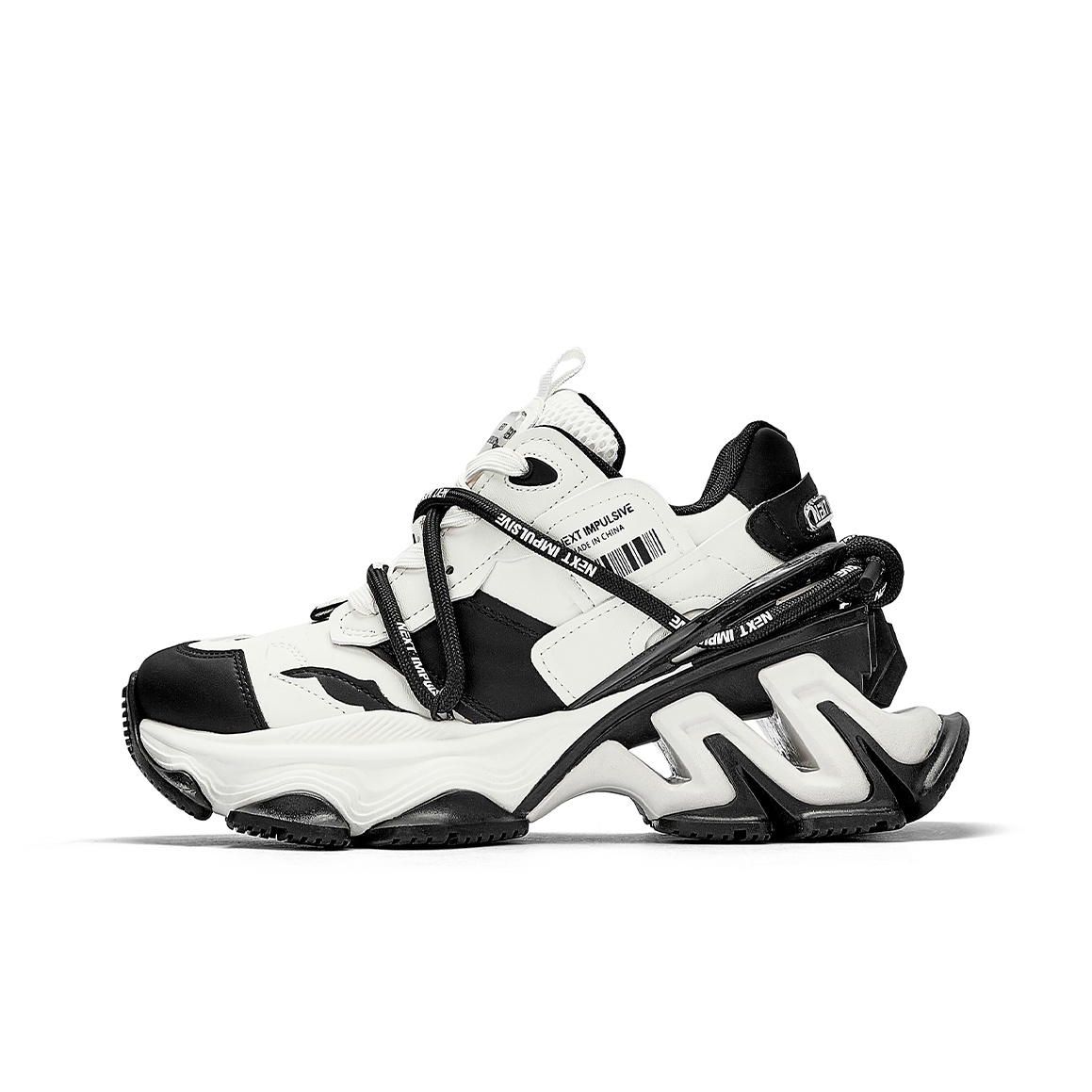 【NEXT IMPULSIVE】Power Series 厚底 スニーカー ユニセックス NEXT IMPULSIVE NEXT IMPULSIVE Chunky Sneakers Unisex White
