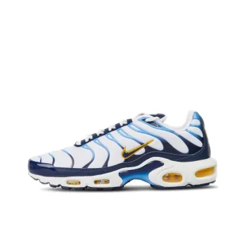Nike Air Max Plus White Navy Gold