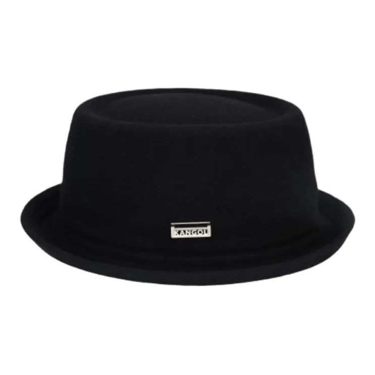 KANGOL Wool Bucket Hats Unisex Black-0