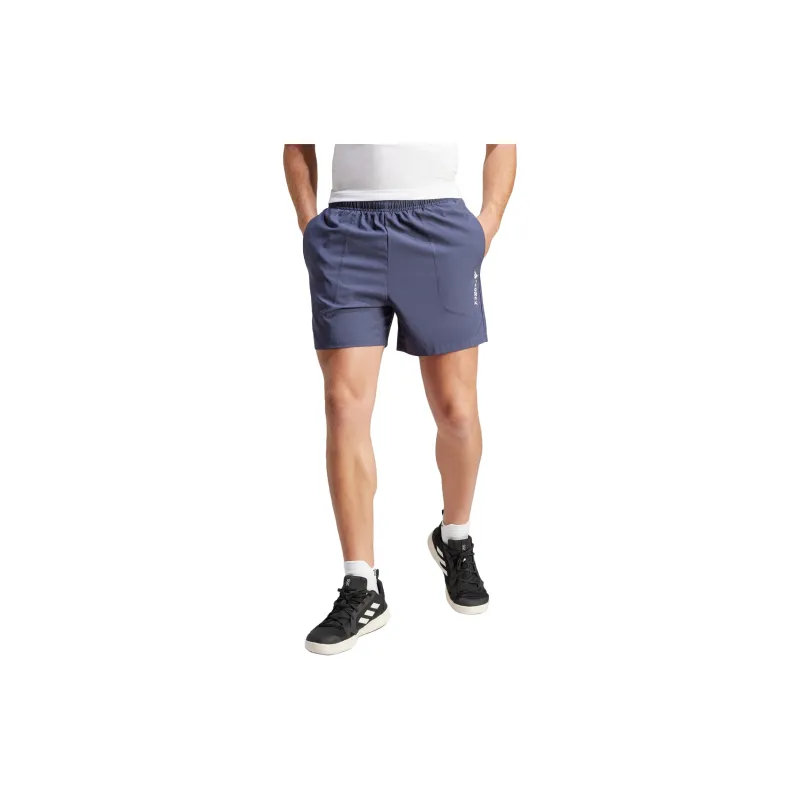 Adidas TERREX MULTI SHORTS Casual Shorts Men's Dark Shadow Marine Blue-2