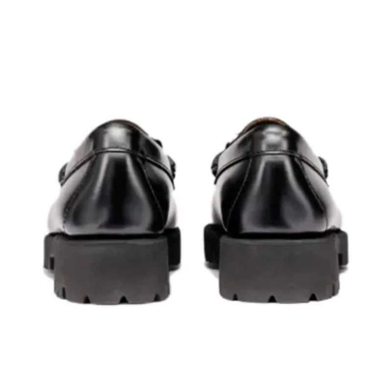 G.H. Bass & Co. Lianna Bit Super Lug Loafers 3.5cm Women's Black-4