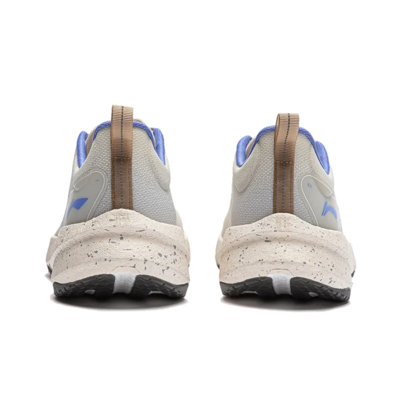 LiNing Super Light 21 Cushioning Anti-Slip Wear-Resistant Breathability Low-Top Running Shoes Men's Grit Ash-3