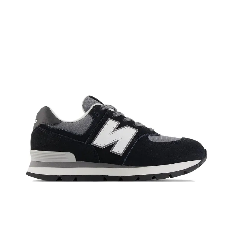 New Balance NB 574 Cushioning Low-Top Shoes Women's Black White-1