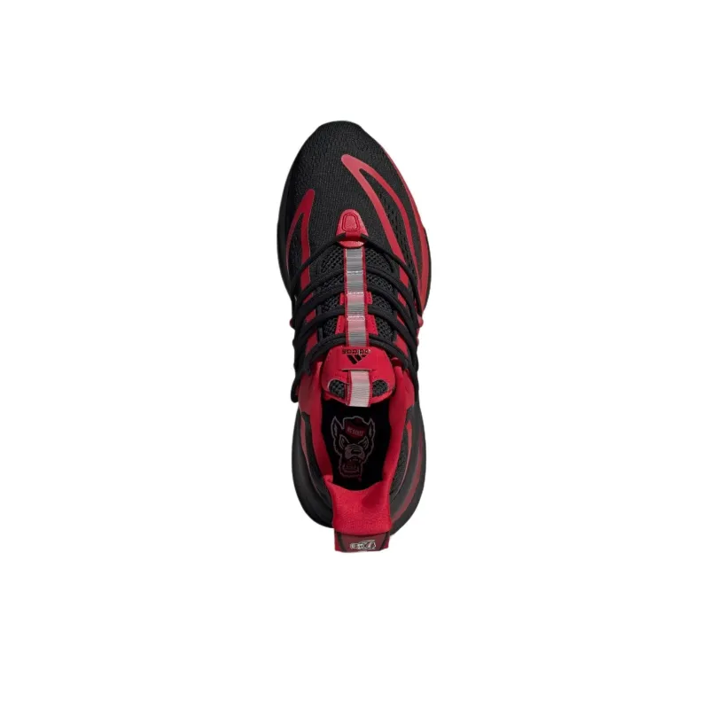 Adidas Nc State Alphaboost V1 Core Black Team Power Red Cloud White-4