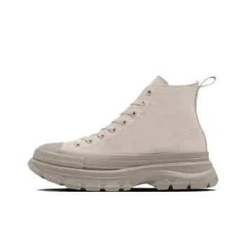 Converse All Star Trekwave Anti Slip Wear Resistant High Top Canvas Shoes Unisex Linen Brown