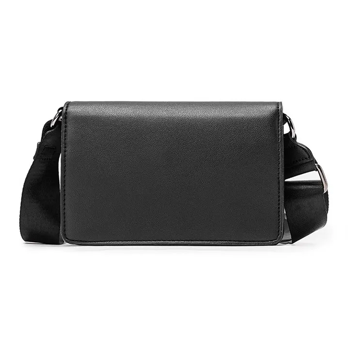 ALNI BITTON PU Messenger Bag Shoulder Bag Crossbody Bag Regular Men's-3
