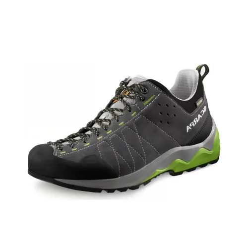 SCARPA Vitamin GTX Cushioning Wear-Resistant Low-Top Hiking Trekking Shoes Unisex Silver Gray