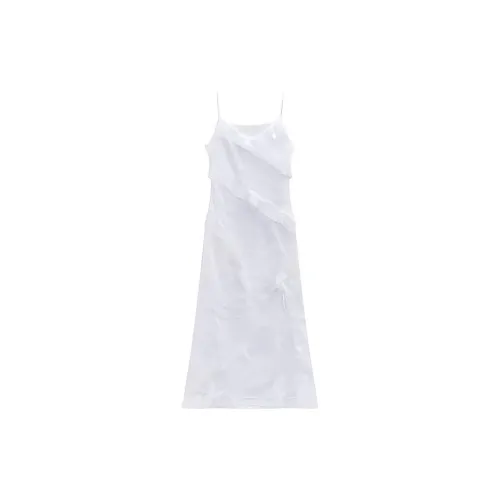 ONE PASS STUDIO Slip Dresses Women's Off White