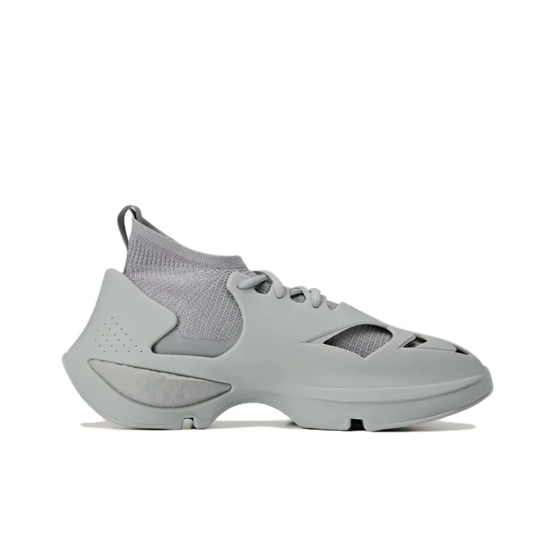 Adidas Stella McCartney Anti Slip Wear Resistant Low Top Casual Shoes Unisex Gray Black-1