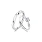 Crown Your Love Couple Rings[Style 1]