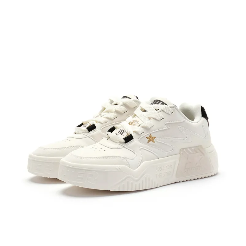 STARTER Vol Slip Resistant Cushioning Low Top Skateboard Shoes Women's White-2