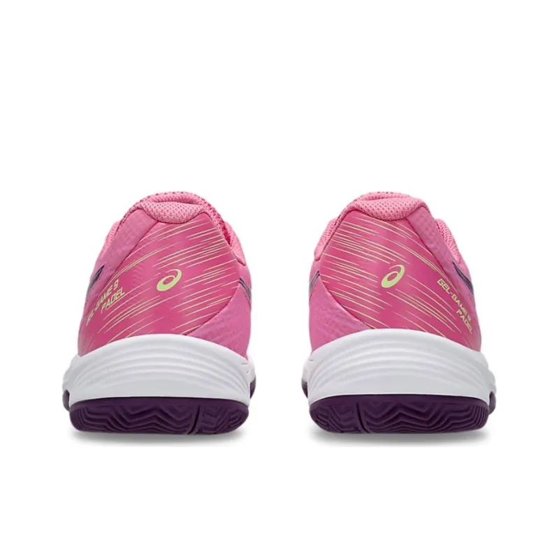 Asics Gel Game 9 Anti Slip Wear Resistant Low Top Casual Running Shoes Women's Pink Purple-4