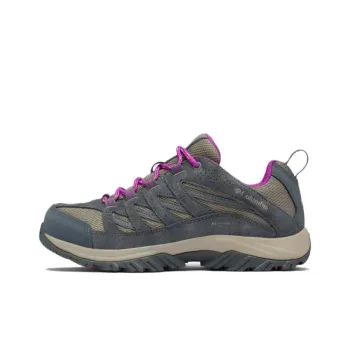 Columbia Crestwood Wear-resistant And Waterproof Low-Top Trekking Shoes Women's Gray