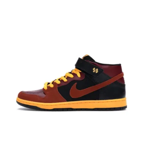 Nike SB Dunk Mid Ostrich Team Red