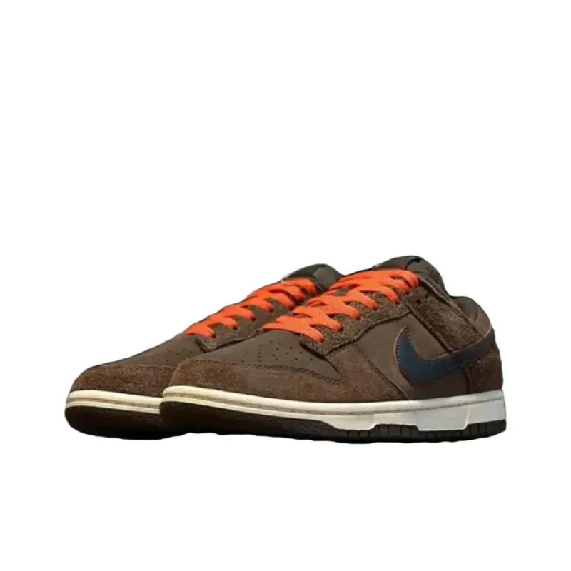Nike Dunk Latte Slip-Resistant Cushioning Wear-Resistant Low-Top Skateboard Shoes Men's Brown-2