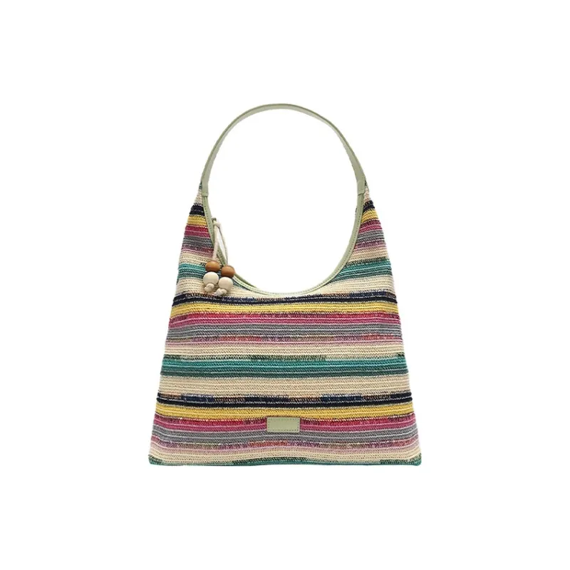 Jade En Plus Polyester Cotton Blend Shoulder Bag Regular Women's Multicolor-1